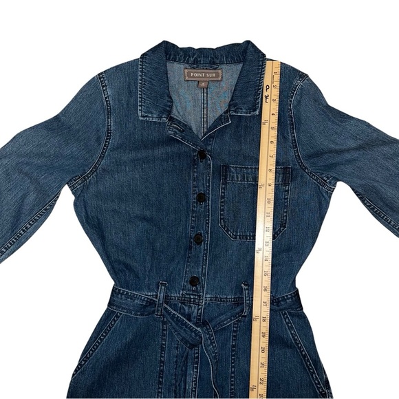 J Crew Point Sur denim jumpsuit size 6 - Picture 9 of 9